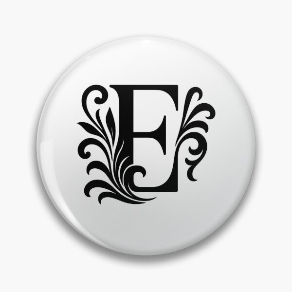 Item preview, Elegant Ornate Letter E – Vintage Monogram Art designed and sold by luckyyouth.