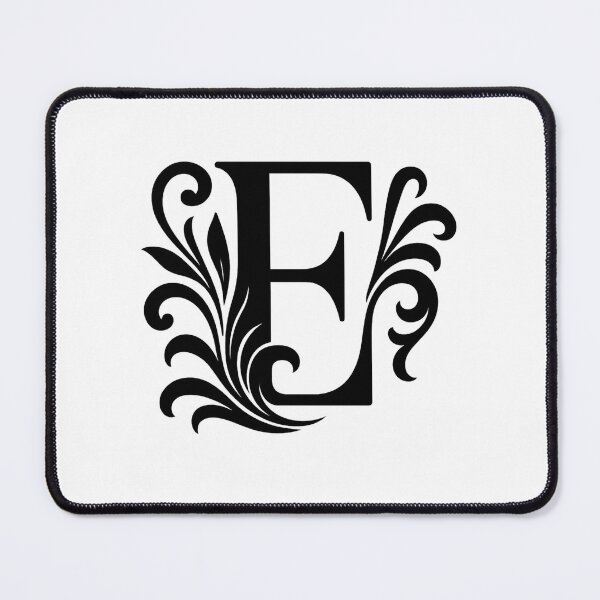 Item preview, Elegant Ornate Letter E – Vintage Monogram Art designed and sold by luckyyouth.