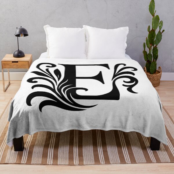 Item preview, Elegant Ornate Letter E – Vintage Monogram Art designed and sold by luckyyouth.