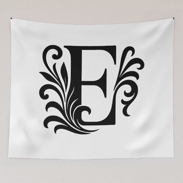 Item preview, Elegant Ornate Letter E – Vintage Monogram Art designed and sold by luckyyouth.