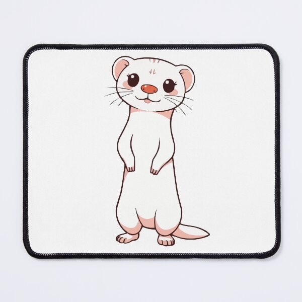 Item preview, Cute Albino Ferret designed and sold by Petzzz.