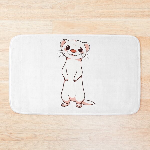 Item preview, Cute Albino Ferret designed and sold by Petzzz.