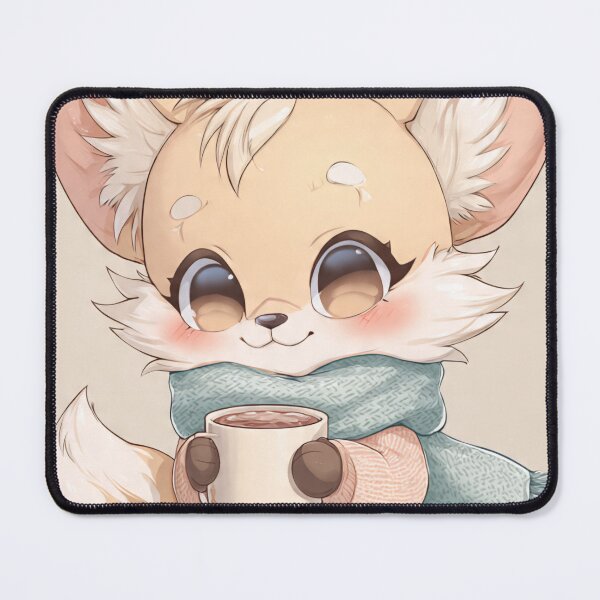 Item preview, Kawaii Pastel Fox Girl – Cute Aesthetic Character designed and sold by Chicbyvalde973.