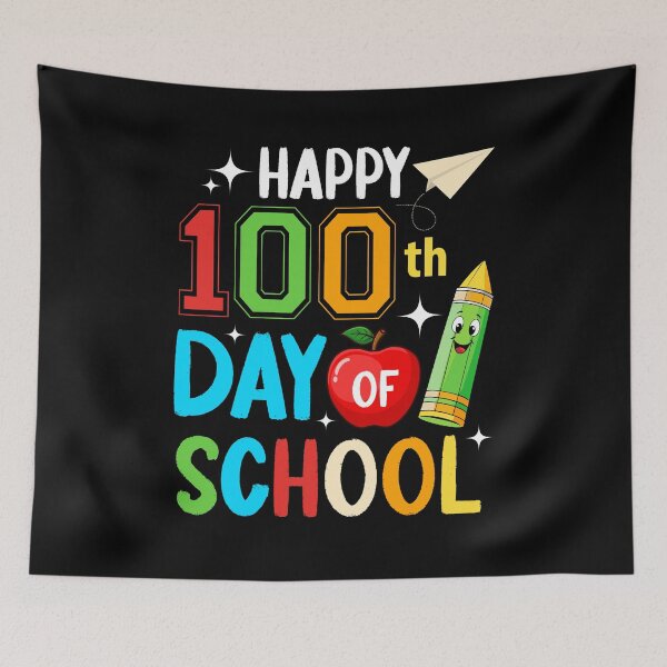 Item preview, 100th Day of School Teachers Kids Happy 100 Days designed and sold by SakuraPxl.