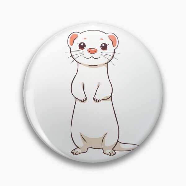 Item preview, Funny Albino Ferret designed and sold by Petzzz.