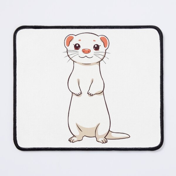 Item preview, Funny Albino Ferret designed and sold by Petzzz.