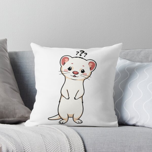 Item preview, Curious Albino Ferret designed and sold by Petzzz.