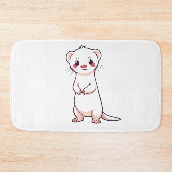 Item preview, Shy Albino Ferret designed and sold by Petzzz.