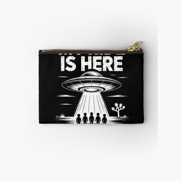 Item preview, Alien Ufo My Ride Is Here Funny Flying Saucer designed and sold by FernLela.