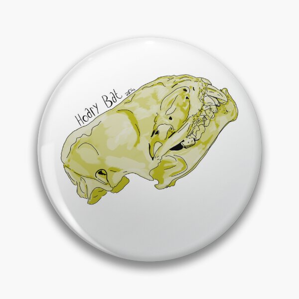 Item preview, Hoary Bat Skull designed and sold by HouseplantsAndScamps.