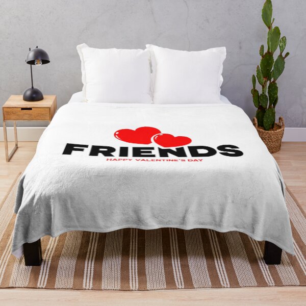 Item preview, FRIENDS HAPPY VALENTINE'S DAY, Typography quotes design for Lovers designed and sold by HGstudioDesign.