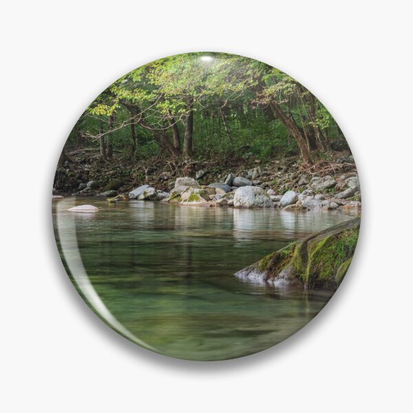Item preview, Fresh Water Flowing Through Lush Mountain Forest Along the Kinomata River, Tochigi, Japan designed and sold by Pix4Japan.