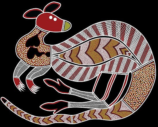 Leaping Through Time: The Enduring Significance of Kangaroos in Aboriginal Art