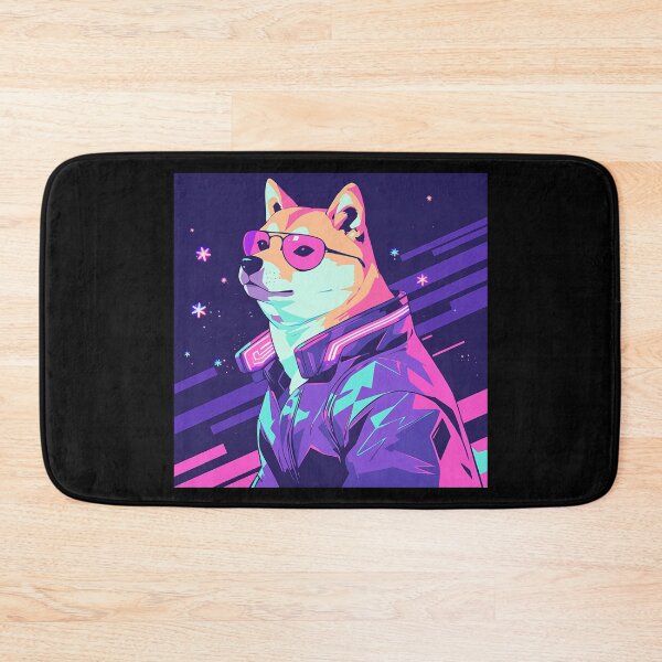 Item preview, Neon Shiba inu designed and sold by SMARTKIT  DESIGNAGENCY.