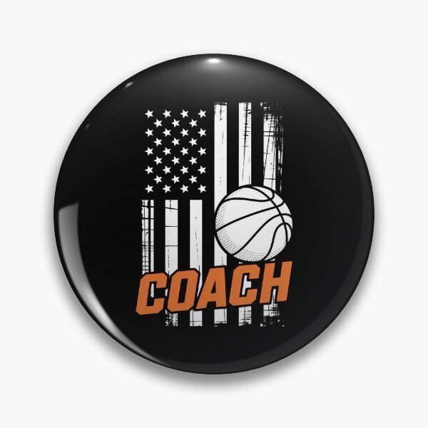 Aperçu de l'œuvre Entraîneur de basketball avec drapeau américain créée et vendue par gourpmerzihd.
