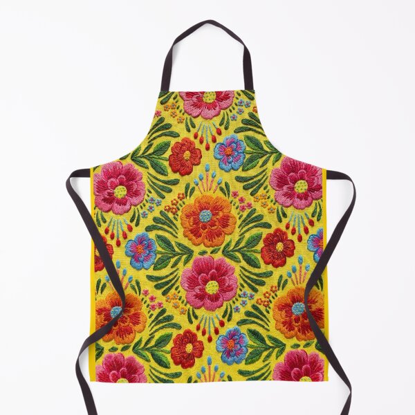 Item preview, Floral Art in Embroidered Huipil designed and sold by SAUHER.