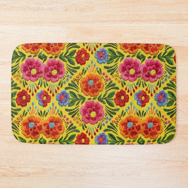 Item preview, Floral Art in Embroidered Huipil designed and sold by SAUHER.