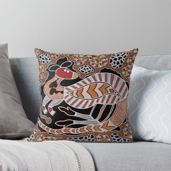 Artikel-Vorschau von Authentische Kunst der Aborigines - Kangaroo Dreaming, designt und verkauft von HogarthArts.
