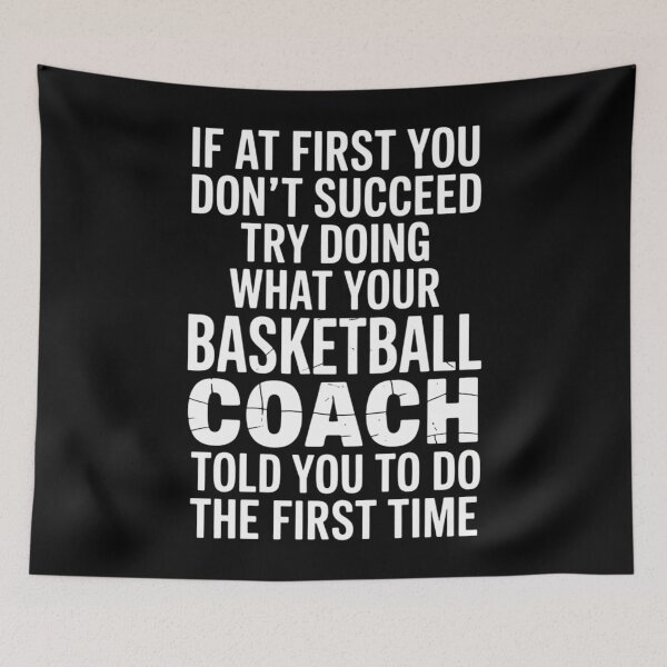 Item preview, Basketball Coach Funny Joke Sayings designed and sold by gourpmerzihd.