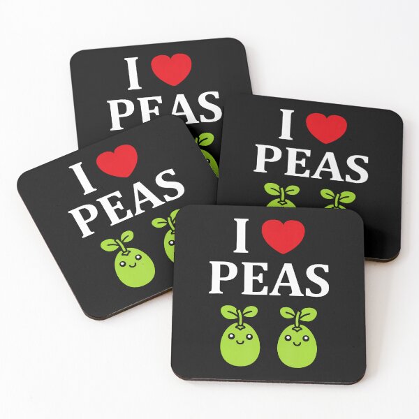 Item preview, Humor Pea Simple Minimalist Vegetable I Love Peas designed and sold by SarahLorri.