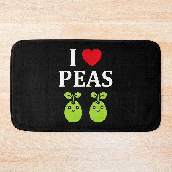 Item preview, Humor Pea Simple Minimalist Vegetable I Love Peas designed and sold by SarahLorri.