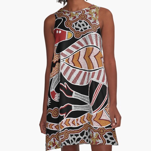 Item preview, Authentic Aboriginal Art - Kangaroo Dreaming designed and sold by HogarthArts.