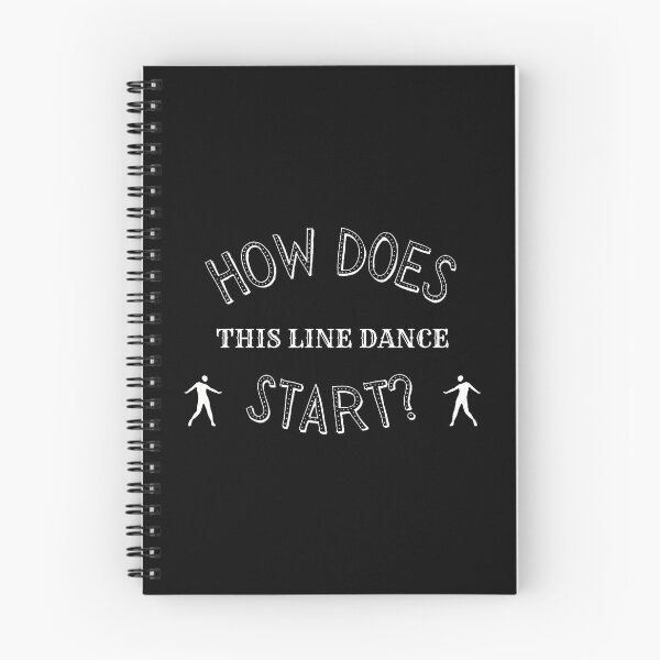 Item preview, How Does This Line Dance Start (White) designed and sold by HollyTrina1.