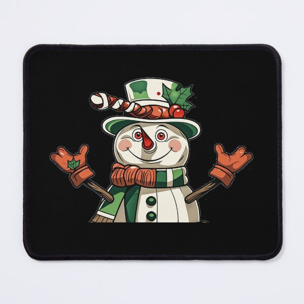 Item preview, Cheerful Christmas Snowman Illustration gifts for christmas designed and sold by zuzzelek44.