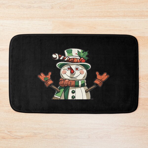 Item preview, Cheerful Christmas Snowman Illustration gifts for christmas designed and sold by zuzzelek44.