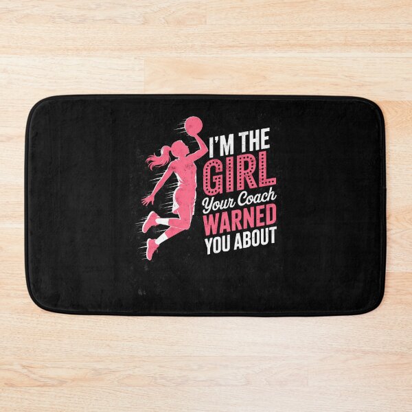 Item preview, I'M The Girl Your Coach Warned You About Basketball Player designed and sold by TerryAnnie.