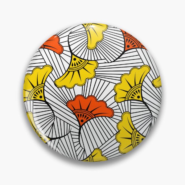 Item preview, Copie de Wedding Flower Wax Pattern – Elegant African Fabric Design designed and sold by Baoperry.