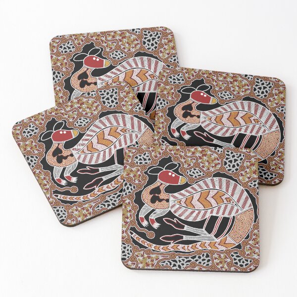 Item preview, Authentic Aboriginal Art - Kangaroo Dreaming designed and sold by HogarthArts.