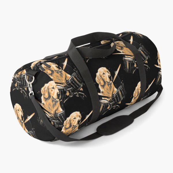 Item preview, Funny Golden Retriever Dog Playing Drums designed and sold by LydiaShirley.