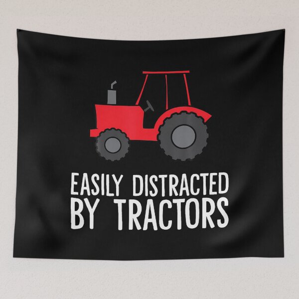Item preview, Easily Distracted By Tractors designed and sold by SharronDawn.