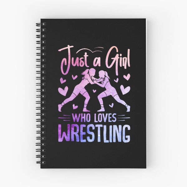 Item preview, Just A Girl Who Loves Wrestling Submission Mat Sport designed and sold by CleoRoseanna.