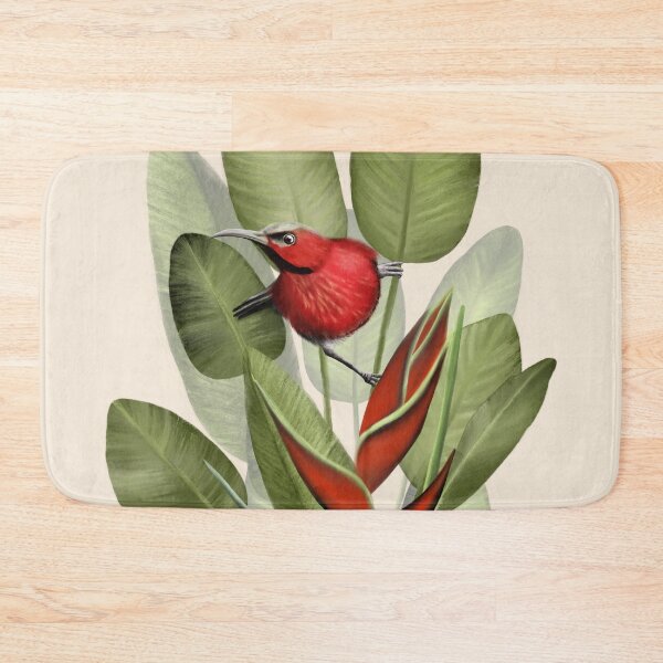 Item preview, Crimson Sunbird on Heliconia designed and sold by Art_By_Wing.