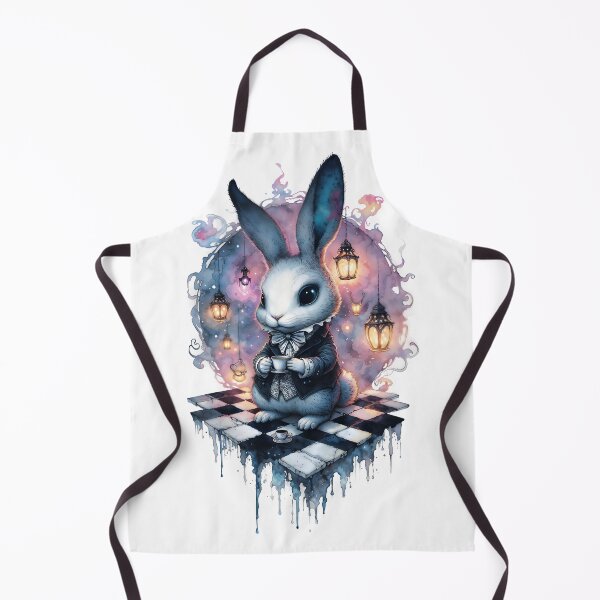 Item preview, Gothic Watercolor Rabbit Lantern Fantasy designed and sold by RubisLeaf.