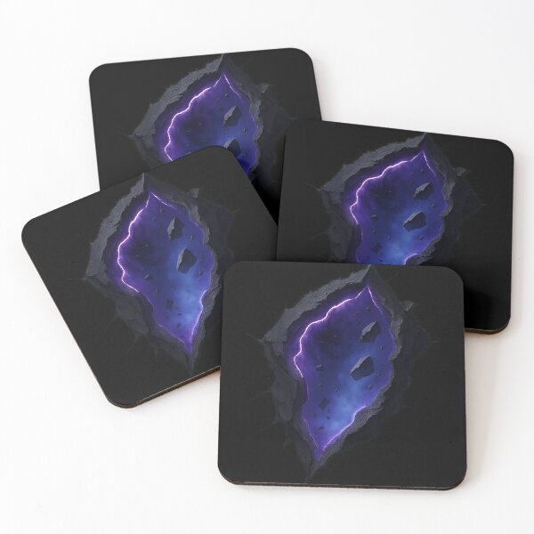 Item preview, Dimensional Rift - Neon Portal Tear designed and sold by MKreative Studio.