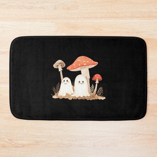 Item preview, Aesthetic Cottagecore Goblincore Mushroom Cute Spooky Ghost designed and sold by GraceShelley.