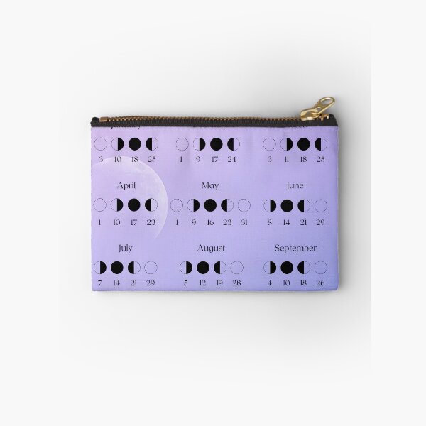 Item preview, 2026 Lunar Calendar – Purple Cloudy Moon  designed and sold by EmeraldeaDesign.