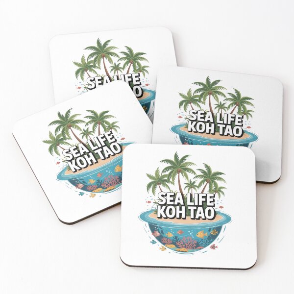 Item preview, Koh Tao Sea Life Tropical Island Design designed and sold by Emotionville.