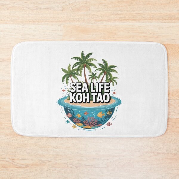 Item preview, Koh Tao Sea Life Tropical Island Design designed and sold by Emotionville.