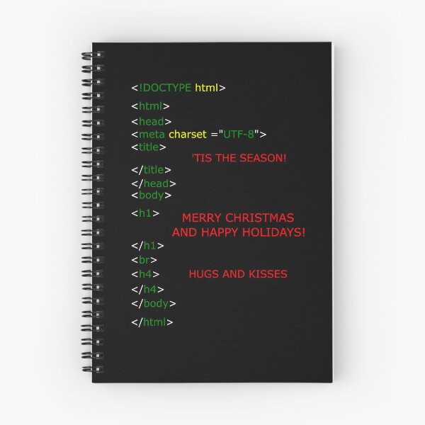 Aperçu de l'œuvre Carte de Noël en code HTML créée et vendue par mariamsol.