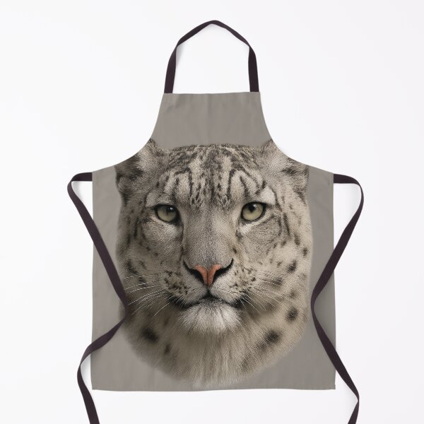 Item preview, Snow Leopard Wildface Artwork – Realistic Wildlife Portrait designed and sold by BROHLine Studio.