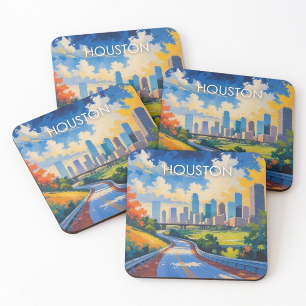 Item preview, Houston designed and sold by Art_By_Wing.