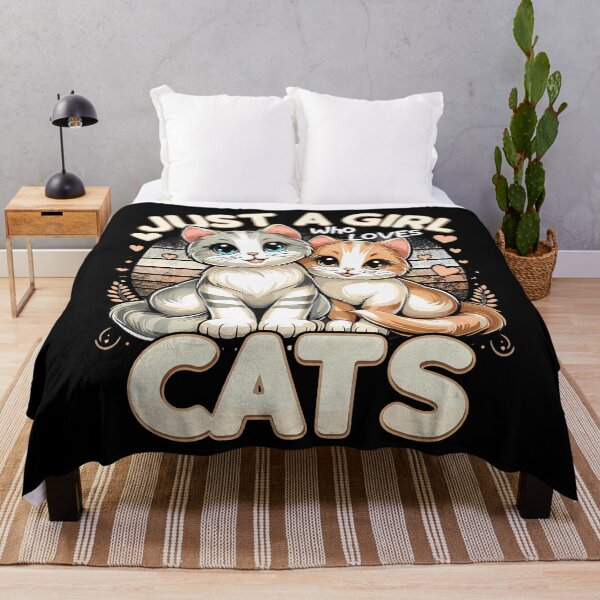 Item preview, Just A Girl Who Loves Cats designed and sold by CleoRoseanna.