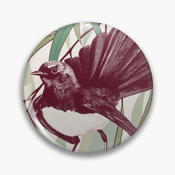 Item preview, Wagtail designed and sold by LegallyDistinct.