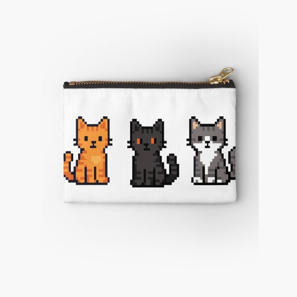 Item preview, Pixel Art Cats — Retro 8‑Bit Cat Design designed and sold by ValentinaHramov.