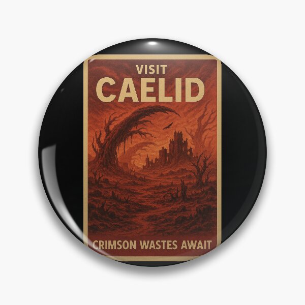 Item preview, Visit Caelid — Crimson Wastes Await designed and sold by ChickenFund.