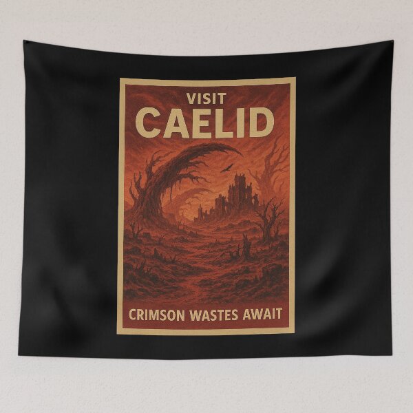 Item preview, Visit Caelid — Crimson Wastes Await designed and sold by ChickenFund.